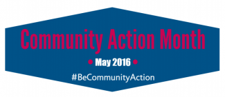 community action month logo