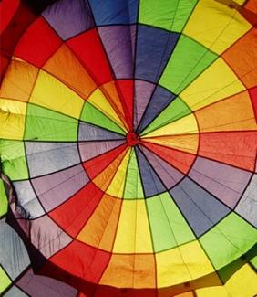 rainbow parachute