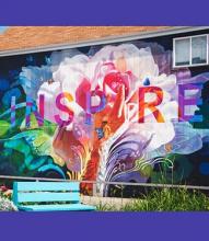mural that says Inspire