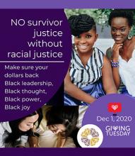 No survivor justice without racial justice