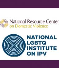NRCDV and LGBTQ Institute logos