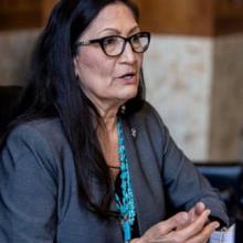secretary of the interior, Deb Haaland